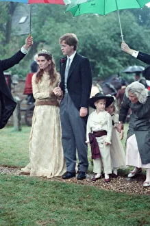 Prince Harry attends the wedding of Earl Spencer, Princess Diana's brother Prince Harry attends the wedding of Earl Spencer, Princess Diana's brother