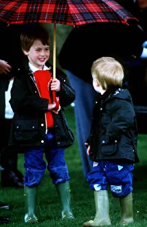 Prince Harry on right with Prince William at a polo match in Cirencester Prince Harry on right with Prince William at a polo match in Cirencester