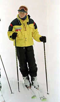 Prince Harry Visits Canada 1998 skiing on the slopes of Whistler Mountain Prince Harry Visits Canada 1998 skiing on the slopes of Whistler Mountain