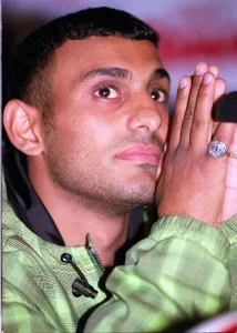 Prince Naseem Hamed 18 July 1997 At Press Conference Today Prince Naseem Hamed 18 July 1997 At Press Conference Today