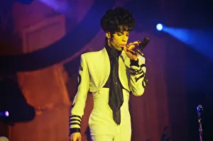 Prince performing on stage 7th Se[tember 1993 7th Prince seen here performing at Prince performing on stage 7th Se[tember 1993 7th Prince seen here performing at
