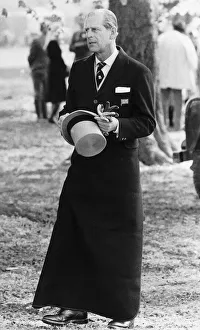 Prince Philip the Duke of Edinburgh at the Royal Windsor Horse Show May 1977 Prince Philip the Duke of Edinburgh at the Royal Windsor Horse Show May 1977