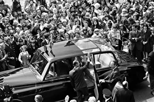 Prince Philip, Duke of Edinburgh during her visit to Birmingham during her Silver Jubilee Prince Philip, Duke of Edinburgh during her visit to Birmingham during her Silver Jubilee
