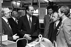 Images Dated 23rd February 1978: Prince Philip, Duke of Edinburgh visits Liverpool. 23rd February 1978