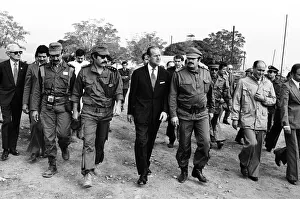 Prince Philip, Duke of Edinburgh visits the site of the El Asnam earthquake, Algeria Prince Philip, Duke of Edinburgh visits the site of the El Asnam earthquake, Algeria