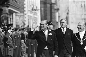 Prince Philip, Duke of Edinburgh visits York. 28th June 1971 Prince Philip, Duke of Edinburgh visits York. 28th June 1971