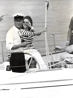 PRINCE PHILIP AND PRINCESS ANNE ABOARD YEOMAN XVI - 5 AUGUST 1970 PRINCE PHILIP AND PRINCESS ANNE ABOARD YEOMAN XVI - 5 AUGUST 1970