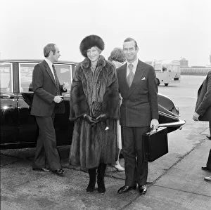 Prince and Princess Michael of Kent leaving Heathrow airport for Toronto Prince and Princess Michael of Kent leaving Heathrow airport for Toronto
