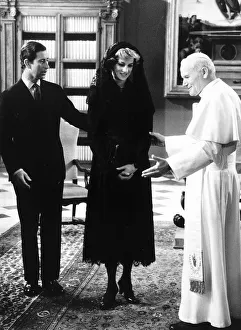 Prince and Princess of Wales visit to Italy. Princess Diana Prince and Princess of Wales visit to Italy. Princess Diana