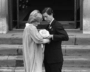 Prince William Collection 1982 Prince Charles, the Prince of Wales holds his Prince William Collection 1982 Prince Charles, the Prince of Wales holds his