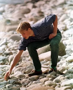 Prince William Collection 1997 Prince william on River Dee balmoral August 1997 he is Prince William Collection 1997 Prince william on River Dee balmoral August 1997 he is