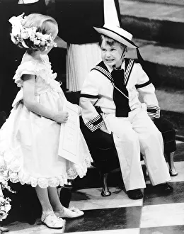 Prince William and Laura Fellowes at Prince Andrew and Sarah Ferguson Prince William and Laura Fellowes at Prince Andrew and Sarah Ferguson