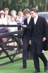 Prince William at Windsor for the Eton Tea Party June 1999 at Guards Polo Prince William at Windsor for the Eton Tea Party June 1999 at Guards Polo