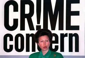 Princess Anne at crime prevention campaign Princess Anne at crime prevention campaign