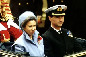 Princess Anne and husband during Malaysian State Visit of the King Princess Anne and husband during Malaysian State Visit of the King