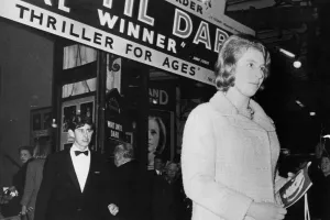 Princess Anne and Prince Charles leaving theatre after seeing Wait Until Dark - December Princess Anne and Prince Charles leaving theatre after seeing Wait Until Dark - December