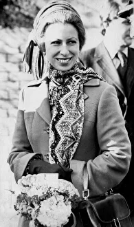 Princess Anne during visit to Middlesbrough - October 1979 Princess Anne during visit to Middlesbrough - October 1979
