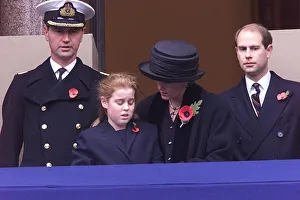 Princess Beatrice being helped by Sophie Rhys Jones, Earl of Wessex after she passed out Princess Beatrice being helped by Sophie Rhys Jones, Earl of Wessex after she passed out