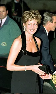 Princess Diana arrives for a UNESCO charity dinner at the Palace of Versailles near Paris Princess Diana arrives for a UNESCO charity dinner at the Palace of Versailles near Paris