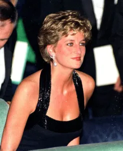 Princess Diana arrives for a UNESCO charity dinner at the Palace of Versailles near Paris Princess Diana arrives for a UNESCO charity dinner at the Palace of Versailles near Paris