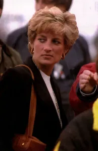 Princess Diana attending the European Grand Prix held at Donington park, Leicestershire Princess Diana attending the European Grand Prix held at Donington park, Leicestershire
