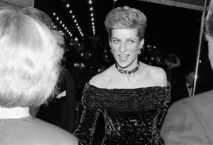 Princess Diana attending the premier of the film The Last Emperor Princess Diana attending the premier of the film The Last Emperor
