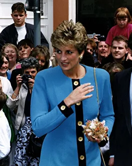 Princess Diana Attends a biennial conference at the Athenaeum in Bury St Edmunds, Suffolk Princess Diana Attends a biennial conference at the Athenaeum in Bury St Edmunds, Suffolk