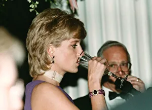 PRINCESS DIANA DURING A CHARITY BASH DURING HER VISIT TO CHICAGO - JUNE 1996 PRINCESS DIANA DURING A CHARITY BASH DURING HER VISIT TO CHICAGO - JUNE 1996