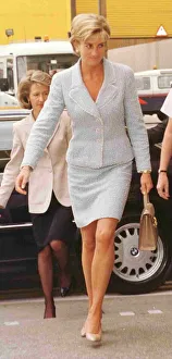Princess Diana leaves London's Heathrow Airport for Washington on the latest phase of Princess Diana leaves London's Heathrow Airport for Washington on the latest phase of