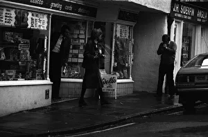 Princess Diana leaves a sweet shop in Tetbury, Gloucestershire. 23rd November 1981 Princess Diana leaves a sweet shop in Tetbury, Gloucestershire. 23rd November 1981