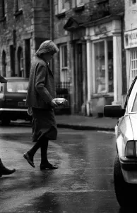 Princess Diana leaves a sweet shop in Tetbury, Gloucestershire. 23rd November 1981 Princess Diana leaves a sweet shop in Tetbury, Gloucestershire. 23rd November 1981