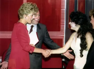 Princess Diana Meeting Singer Sarah Brightman and composer Andrew Lloyd Webber during her Princess Diana Meeting Singer Sarah Brightman and composer Andrew Lloyd Webber during her