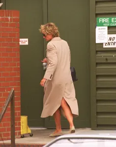 Princess Diana outside The Harbour Club watched by reporters with eagle eyes after her Princess Diana outside The Harbour Club watched by reporters with eagle eyes after her