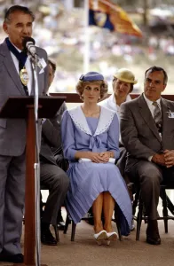 Princess Diana during the Overseas Visit to Australia. The Princess Princess Diana during the Overseas Visit to Australia. The Princess