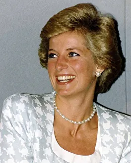 Princess Diana Patron of the British Lung Foundation at the fifth anniversary to speak Princess Diana Patron of the British Lung Foundation at the fifth anniversary to speak
