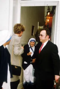 Princess Diana pays a private visit to Mother Teresa who is on a lightning trip to visit Princess Diana pays a private visit to Mother Teresa who is on a lightning trip to visit