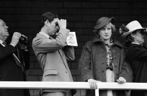 Princess Diana and Prince Charles at Aintree Racecourse for the the Grand National Princess Diana and Prince Charles at Aintree Racecourse for the the Grand National