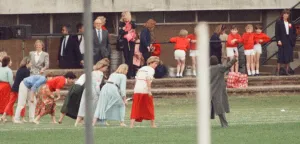 Princess Diana runs in her sons William and Harry's School Sports Day Princess Diana runs in her sons William and Harry's School Sports Day