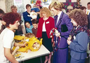 Princess Diana seen here during her visit to South Bank in Teesside Princess Diana seen here during her visit to South Bank in Teesside