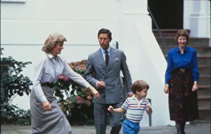 Princess Diana tries to catch up with her son William, whilst Prince Charles gets ready Princess Diana tries to catch up with her son William, whilst Prince Charles gets ready