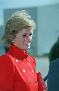 Princess Diana during a visit to RAF Wittering in Cambridgeshire, 25th October 1989 Princess Diana during a visit to RAF Wittering in Cambridgeshire, 25th October 1989