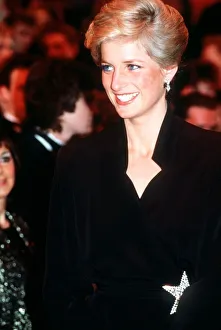 Princess Diana of Wales attends the Laurence Olivier Awards held at the Dominion Theatre Princess Diana of Wales attends the Laurence Olivier Awards held at the Dominion Theatre