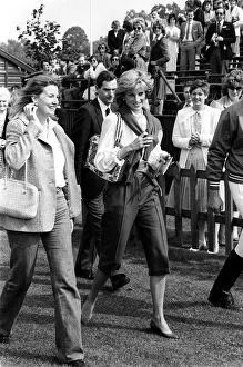 Princess Diana at Windsor for polo match, 25th May 1983 Princess Diana at Windsor for polo match, 25th May 1983