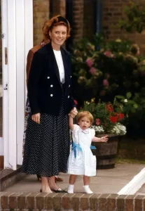 Princess Eugenie September 1991 seen walking with her mother Sarah Ferguson Princess Eugenie September 1991 seen walking with her mother Sarah Ferguson