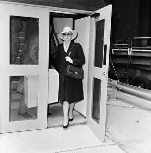 Princess Grace of Monaco at London Heathrow Airport. July 1981 Princess Grace of Monaco at London Heathrow Airport. July 1981
