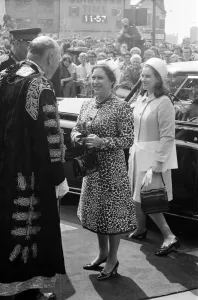 Princess Margaret at the Hammonds department store, Hull Princess Margaret at the Hammonds department store, Hull
