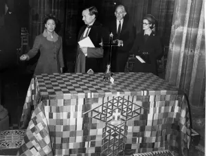 Princess Margaret visits Glasgow Cathedral. She is pictured with Minister Rev Princess Margaret visits Glasgow Cathedral. She is pictured with Minister Rev