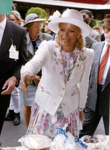 Princess Michael of Kent at Kempton Park May 1993 Princess Michael of Kent at Kempton Park May 1993