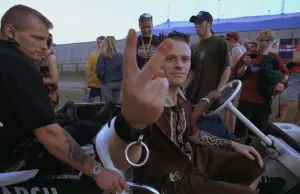 The Prodigy Pop Group August 1997 Keith from the pop group The Prodigy says Hello at The Prodigy Pop Group August 1997 Keith from the pop group The Prodigy says Hello at