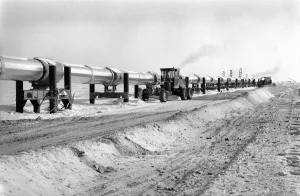 Prudhoe Bay Alaska. April 1977 77-02128-009 Prudhoe Bay Alaska. April 1977 77-02128-009